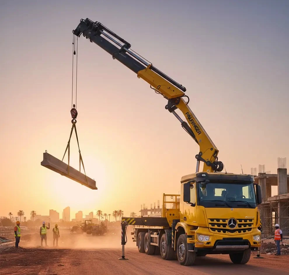 location camion grue dakar - Azur Construction